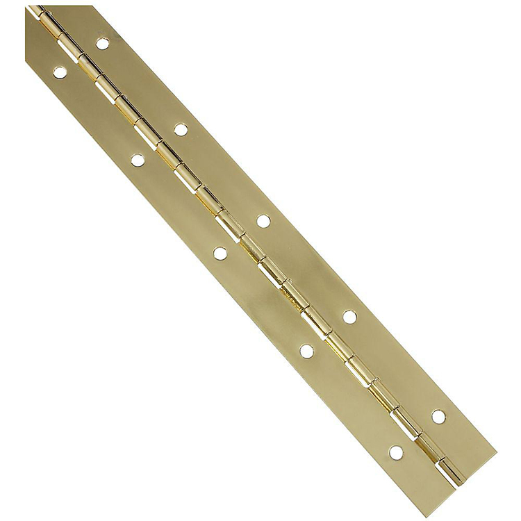 Heavy duty continuous piano hinge