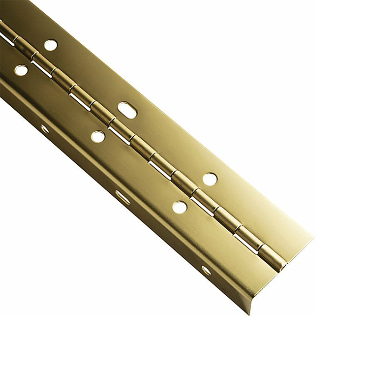 Heavy duty continuous piano hinge